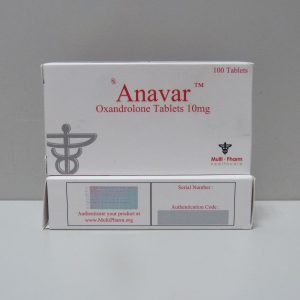 ANAVAR - Oxandrolone - 100 x 10mg - Multi Pharm