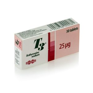T3 - Liothyronine - 30 x 25mcg