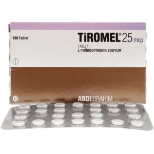 TIROMEL - T3 - 100 x 25mcg